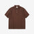 Samurai Jeans SJST-SC04 Samurai Cotton Polo Shirt Made in Japan Dark Kuri Front View
