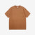 Warehouse Lot 4601 Shadow Border Slub Yarn Pocket T-Shirt Made in Japan Front View Dark Salmon
