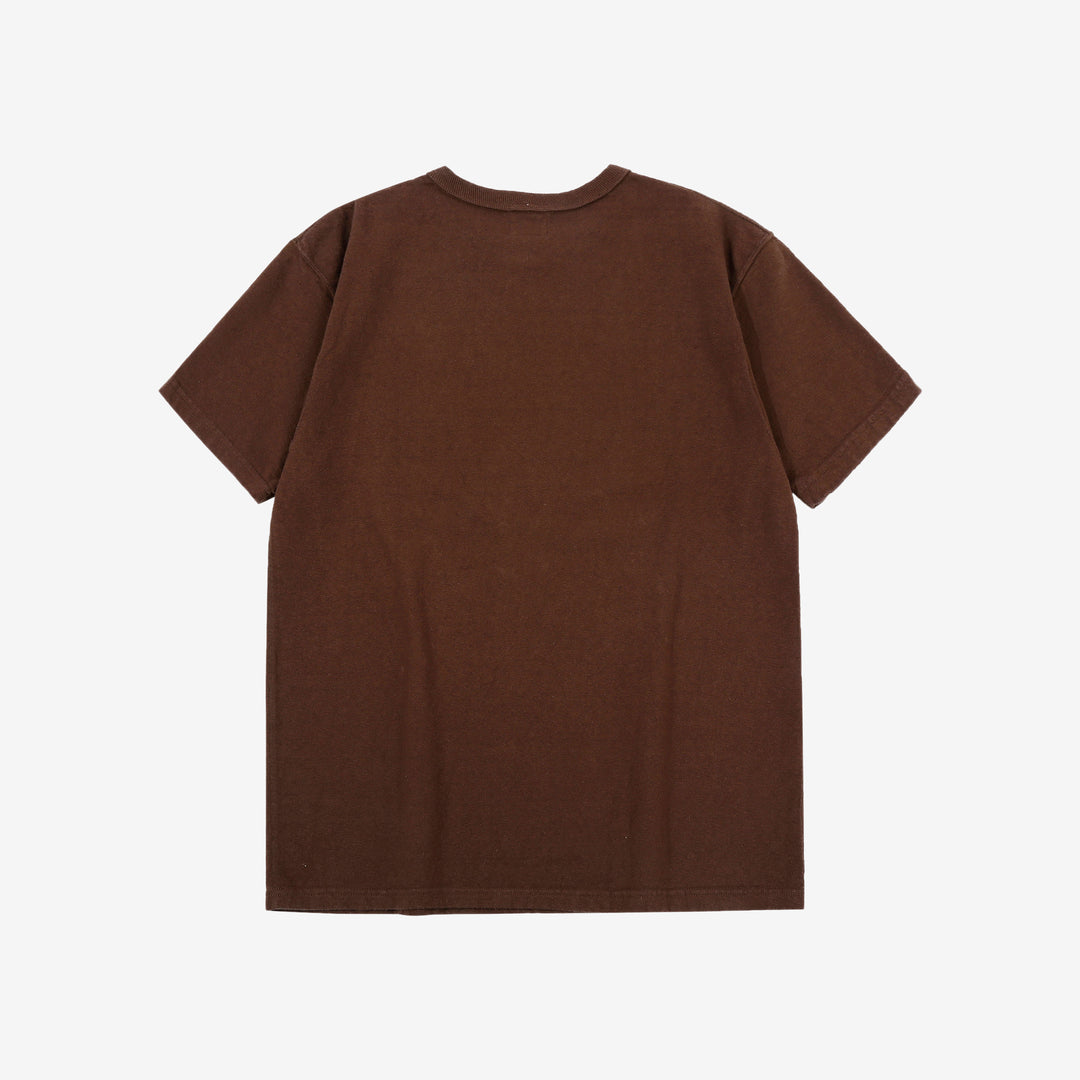 Samurai Jeans SJST-SC01 Samurai Cotton Crew Neck T-Shirt Made in Japan dark kuri back