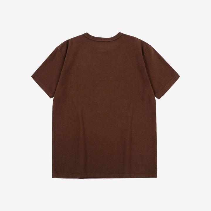 Samurai Jeans SJST-SC01 Samurai Cotton Crew Neck T-Shirt Made in Japan dark kuri back