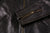 Deluxeware D-21B Single Riders Horsehide Leather Jacket - Tea-Core Black Zipped Sleeve Cuff