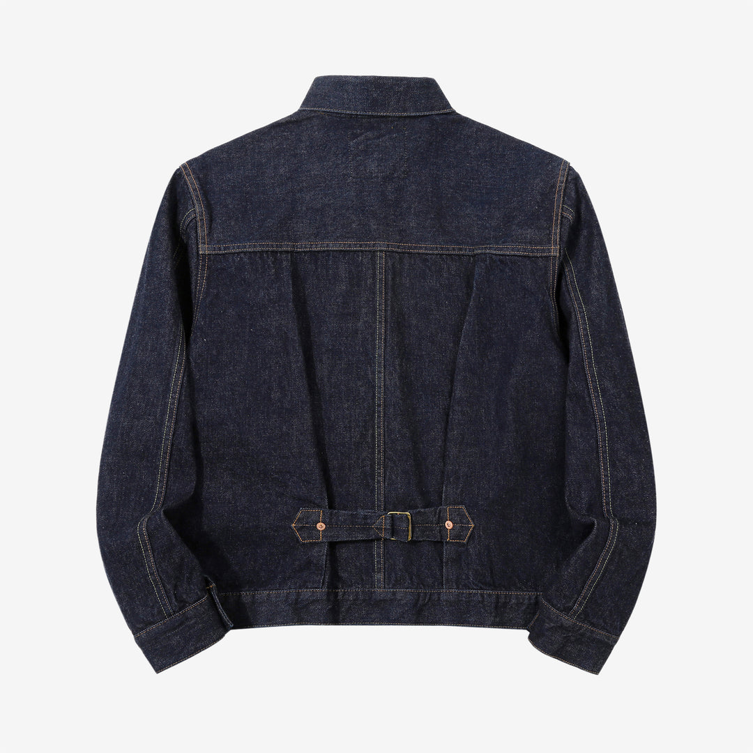 boncoura 15oz selvedge denim type 1 jacket indigo made in japan