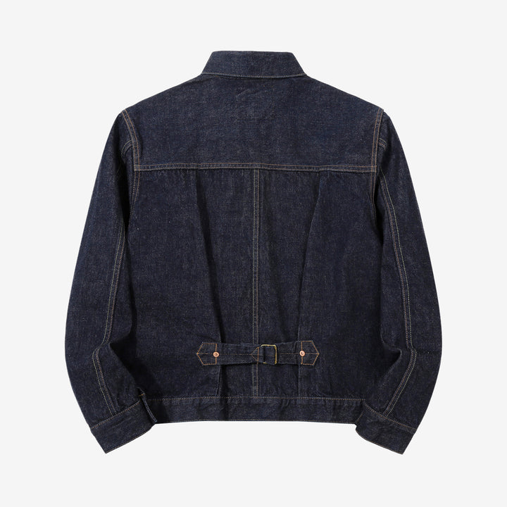 boncoura 15oz selvedge denim type 1 jacket indigo made in japan