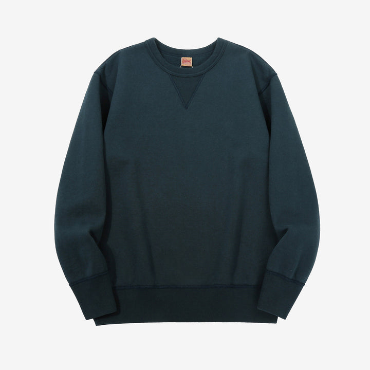 Deluxeware S101-00 20oz Loopwheeled Sweatshirt in DM.Navy – Front View