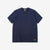 Deluxeware SDTS-00 10.5oz loopwheeled T-shirt made in Japan heavyweight crew neck blue
