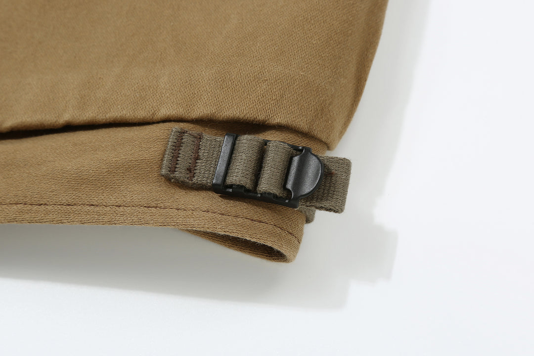 Freewheelers 2421004 Speed Engineer Moleskin Sleeveless Coat – Hem Adjustment Strap with Ladder Buckle