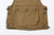 Freewheelers 2421004 Speed Engineer Moleskin Sleeveless Coat – Extra-Large Rear Flap Pocket