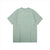 Warehouse Lot 4096 88/12 cotton rayon graphic T-shirt short sleeve crew neck made in Japan heather fabric green back view