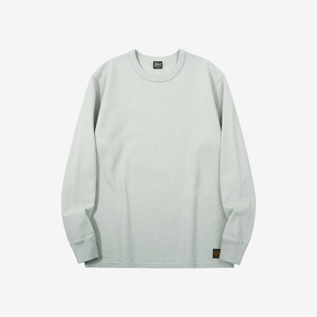 Deluxeware DXTL-00 12.5oz Loopwheeled Long Sleeve T-Shirt - Crew Neck