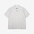 Un-Useless 170218 Plating Knit Linen Polo Shirt Made in Japan Grey Front