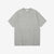 Warehouse Lot 4601 Shadow Border Slub Yarn Henley T-Shirt Made in Japan Heather Grey Front View