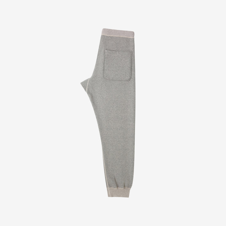 Deluxeware S500-00 20oz Heavyweight Loopwheeled Sweatpants Made in Japan Grey Full View