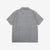 Deluxeware OCTS-00 12.5oz Loopwheeled Polo Shirt Made in Japan Heather Grey Back View