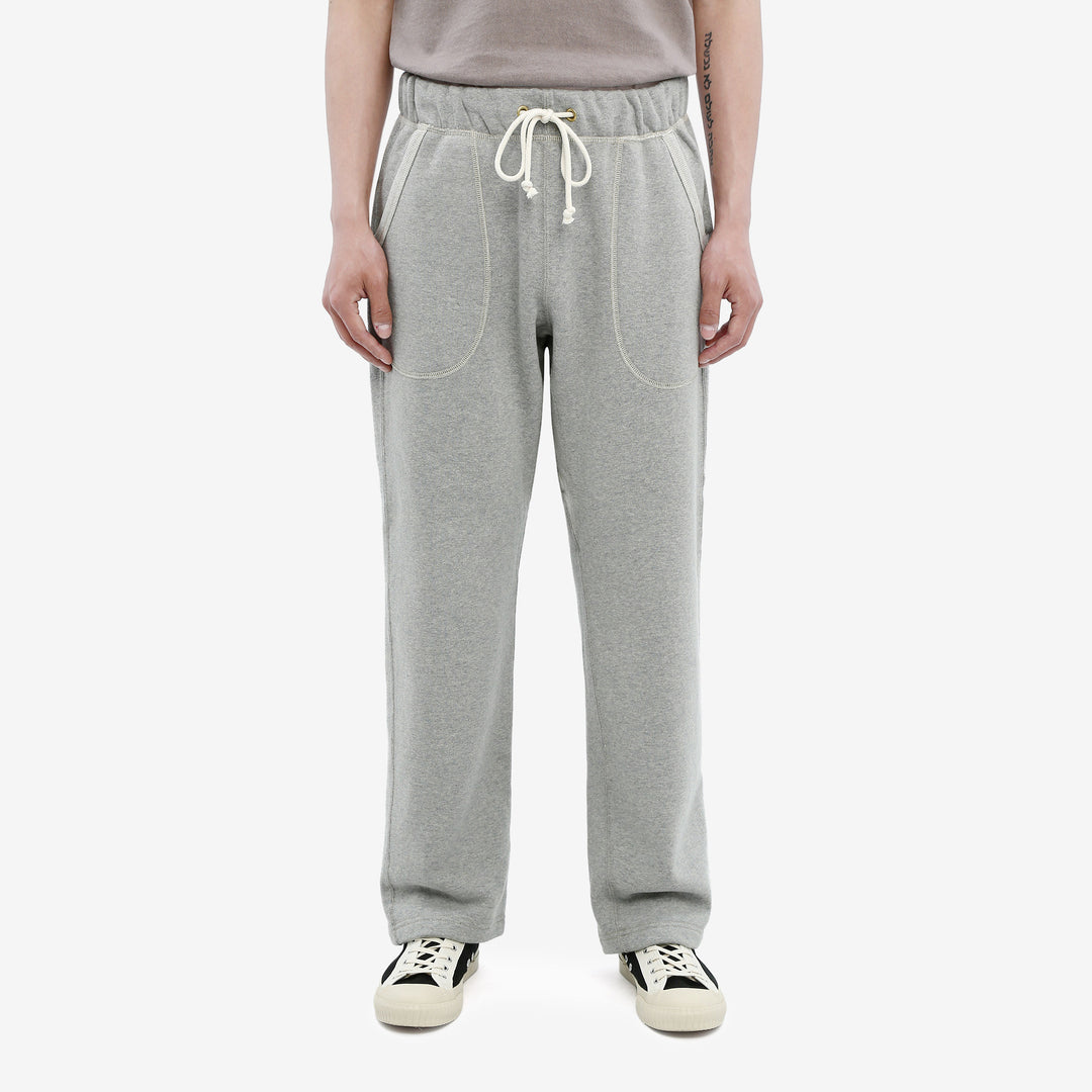 Boncoura Super Slow Loopwheel Heavyweight Sweatpants Grey Wear Image Front View