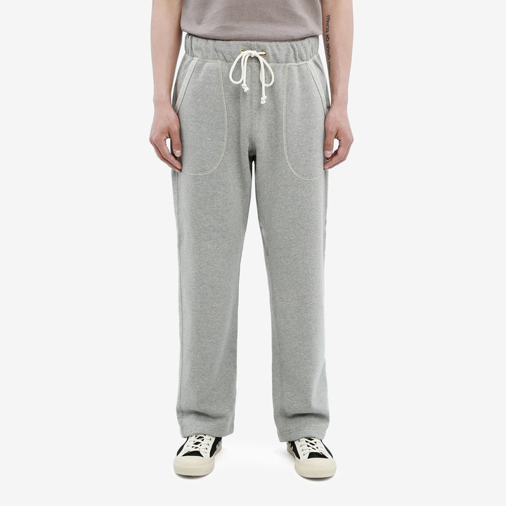 Boncoura Super Slow Loopwheel Heavyweight Sweatpants Grey Wear Image Front View