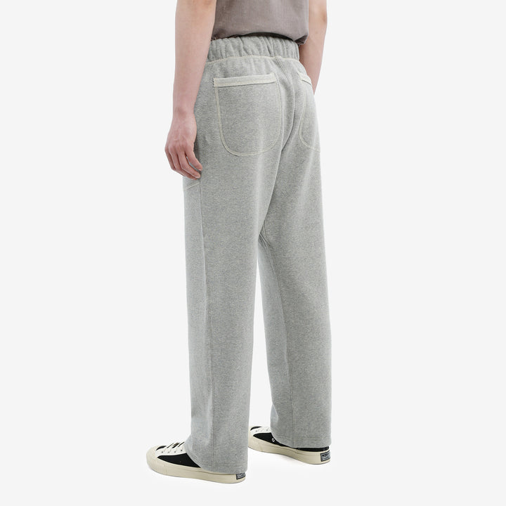 Boncoura Super Slow Loopwheel Heavyweight Sweatpants Grey Wear Image Back View