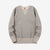 Deluxeware S101-00 loopwheeled sweatshirt made in Japan heavyweight crew neck grey