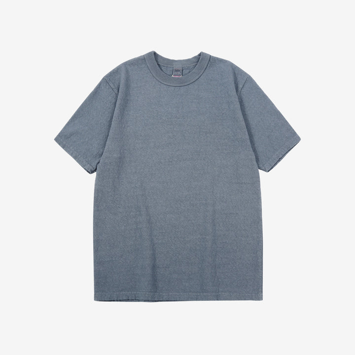 UES 652321 No.8 Slub Yarn Heavyweight T-Shirt – Grey Front View