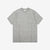 Warehouse Lot 4601 Shadow Border Slub Yarn Pocket T-Shirt Grey Made in Japan Front View Grey