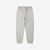Un-Useless 170414 SWKNIT inlay knit sweatpants made in Japan tapered silhouette grey front full view