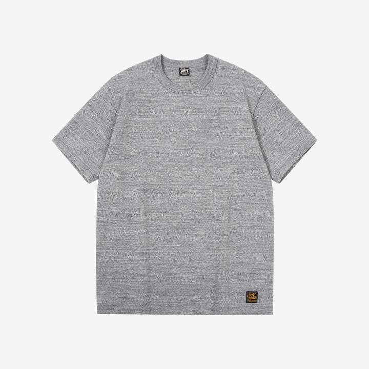 Deluxeware DXTS-00 12.5oz loopwheeled t-shirt made in Japan ultra heavyweight crew neck grey