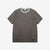 Deluxeware MTM-00 7.5oz “Wood Grain” Loopwheeled Pocket T-Shirt Made in Japan Heather Grey Front View