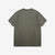 Deluxeware MTM-00 7.5oz “Wood Grain” Loopwheeled Pocket T-Shirt Made in Japan Heather Green Back View