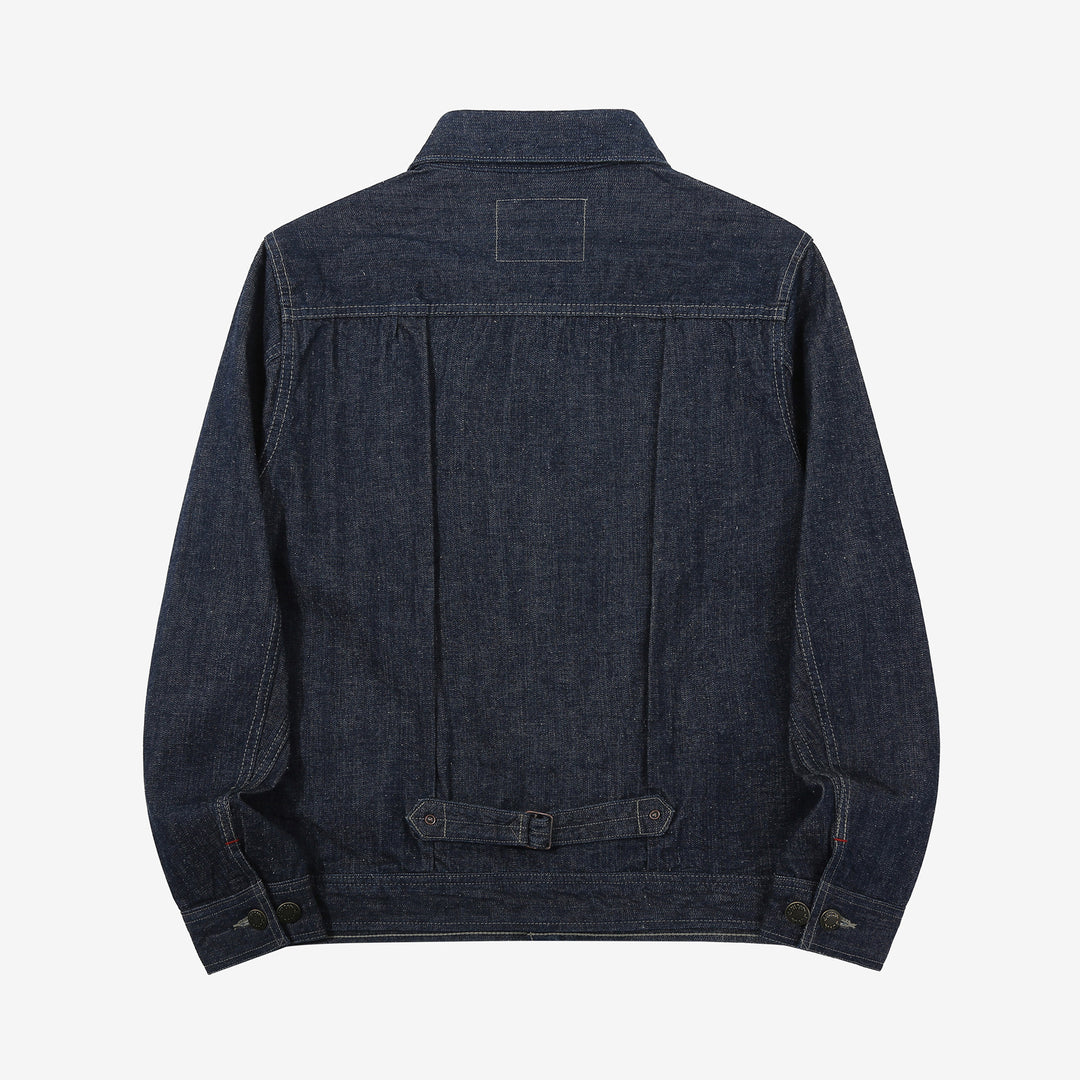 DALEE’S & CO. 61B 11oz Selvedge Denim Work Jacket – Back View