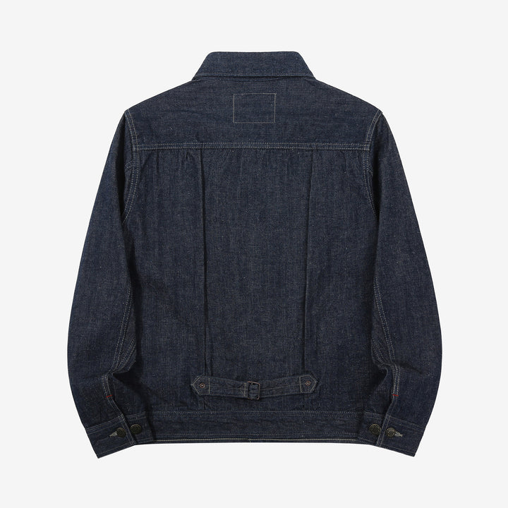 DALEE’S & CO. 61B 11oz Selvedge Denim Work Jacket – Back View