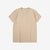 Samurai Jeans SJST-SC02 Samurai Cotton Henley Neck T-Shirt Made in Japan Front View Kuri Light