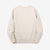 Deluxeware S101-00 20oz Loopwheeled Sweatshirt in Natural – Back View