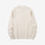 Deluxeware M300 “Azuma-Knit” Lightweight Mock Neck Sweatshirt Made in Japan Natural Back View