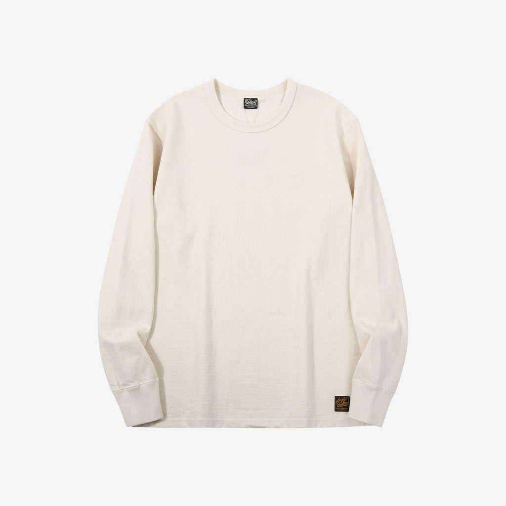Deluxeware DXTL-00 12.5oz Loopwheeled Long Sleeve T-Shirt - Crew Neck