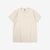 Samurai Jeans SJST-SC02 Samurai Cotton Henley Neck T-Shirt Made in Japan Front View Natural
