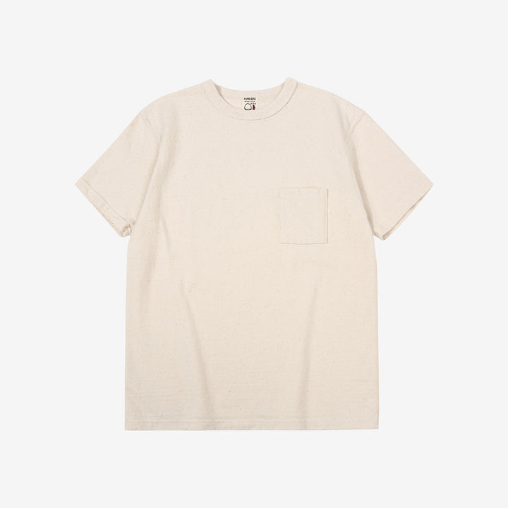 Samurai Jeans SJST-SC03 Samurai Cotton Pocket T-Shirt Natural