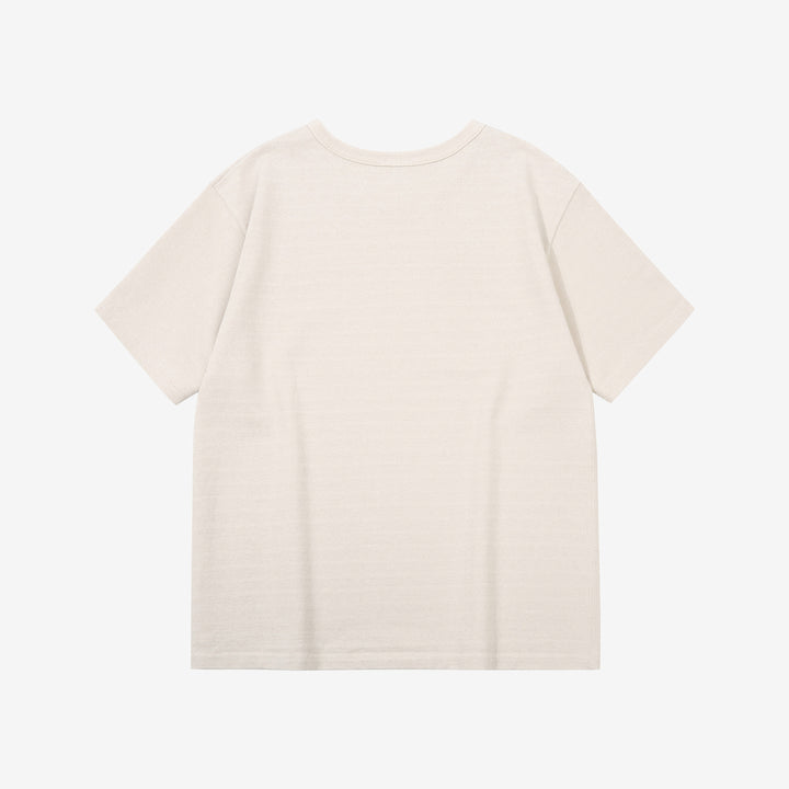 Samurai Jeans SJST-TW01 extra heavyweight T-shirt made in Japan crew neck white back view