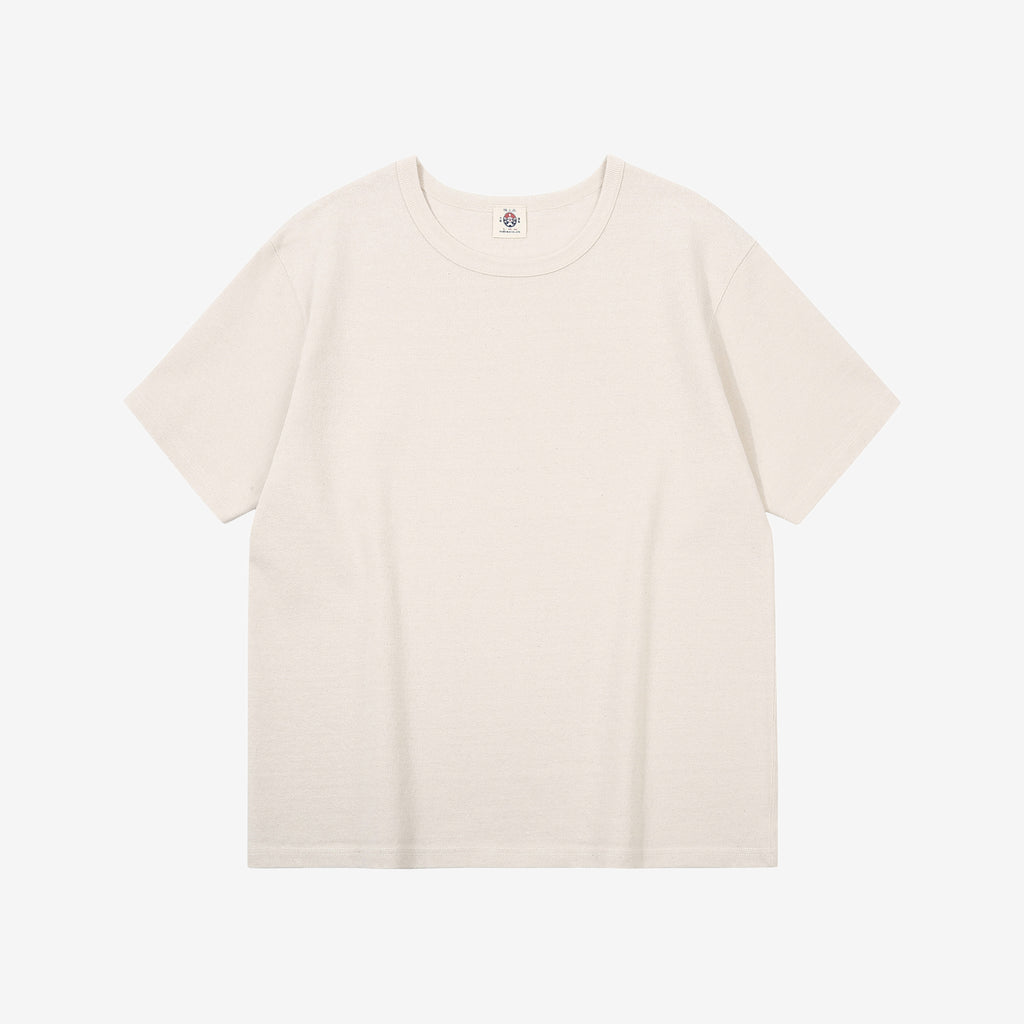 Samurai Jeans SJST-TW01 extra heavyweight T-shirt made in Japan crew neck white front
