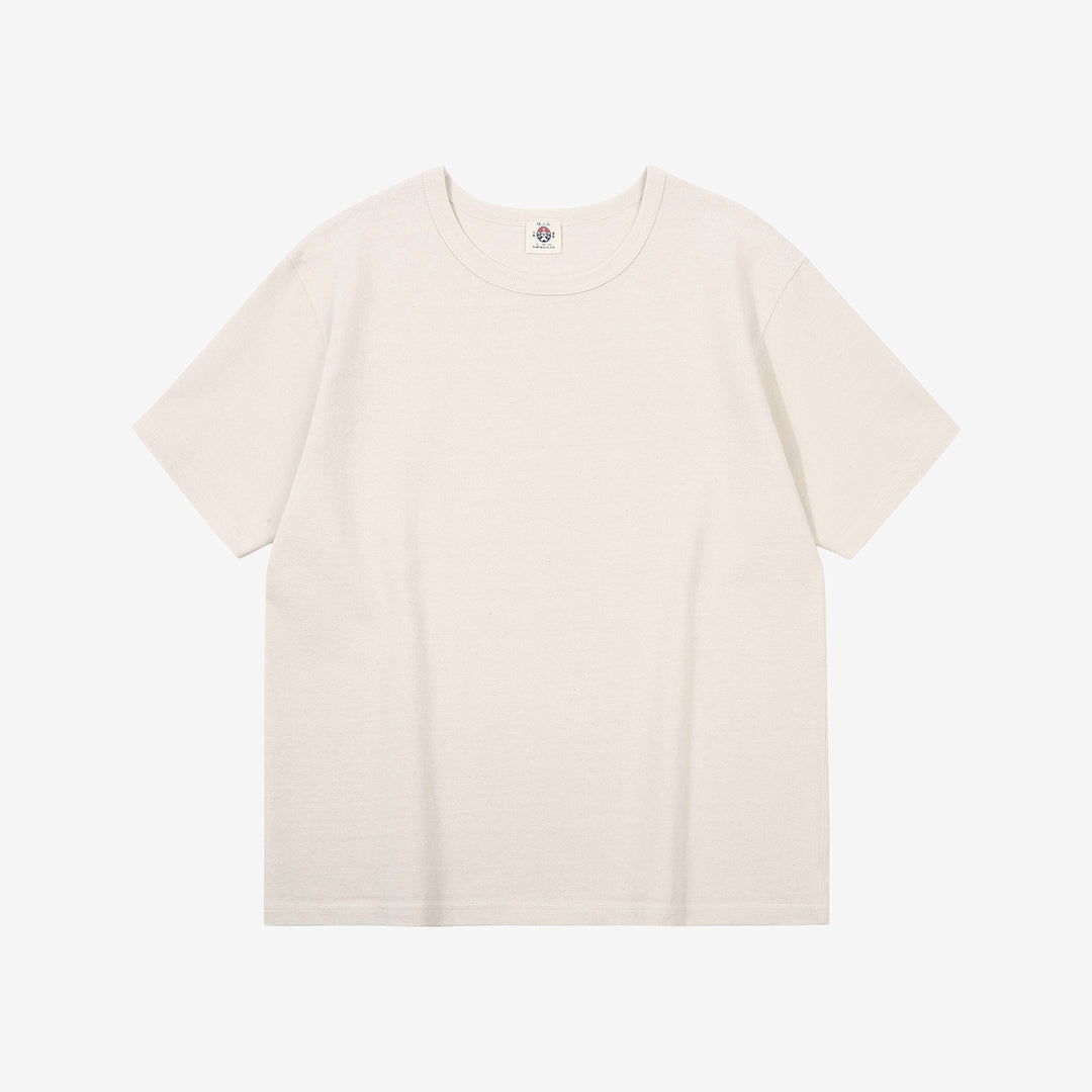 Samurai Jeans SJST-TW01 extra heavyweight T-shirt made in Japan crew neck white front