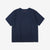 Boncoura High Density Heavyweight Pocket T-Shirt Made in Japan Navy Front