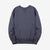 Warehouse Lot 401 plain loopwheel crewneck sweatshirt made in Japan vintage style navy back view