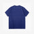 Warehouse Lot 4601 Shadow Border Slub Yarn Pocket T-Shirt Made in Japan Back View Navy