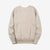 Warehouse Lot 401 plain loopwheel crewneck sweatshirt made in Japan vintage style oatmeal back view