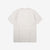 Warehouse Lot 4601 short sleeve shadow border slub yarn crew neck T-shirt made in Japan oatmeal back view