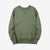 Warehouse Lot 401 plain loopwheel crewneck sweatshirt made in Japan vintage style green front view