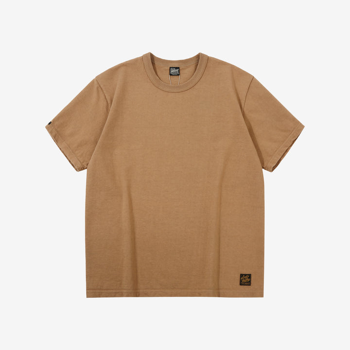 Deluxeware DXTS-00 12.5oz loopwheeled t-shirt made in Japan ultra heavyweight crew neck gold