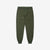 Deluxeware S500-00 20oz Heavyweight Loopwheeled Sweatpants Made in Japan Olive Front View