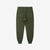 Deluxeware S500-00 20oz Heavyweight Loopwheeled Sweatpants Made in Japan Olive Back View