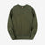 Deluxeware S101-00 loopwheeled sweatshirt made in Japan heavyweight crew neck olive