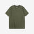 UES 652321 No.8 Slub Yarn Heavyweight T-Shirt – Olive Front View