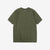 UES 652321 No.8 Slub Yarn Heavyweight T-Shirt – Olive Back View